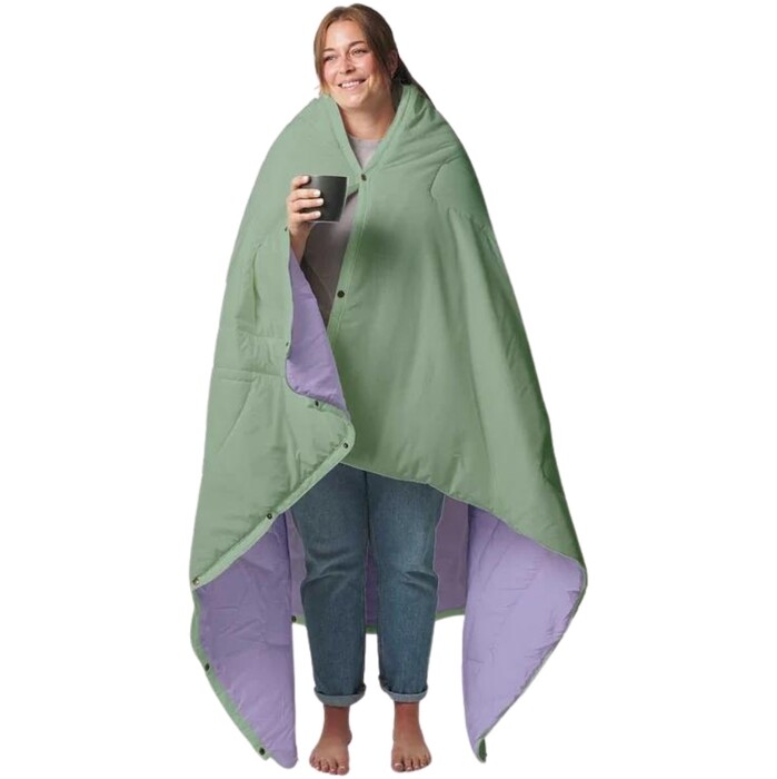 2024 Voited Ripstop 4-in-One Blanket - V21UN03BLPBCCGL - Cameo green / Digital lavender